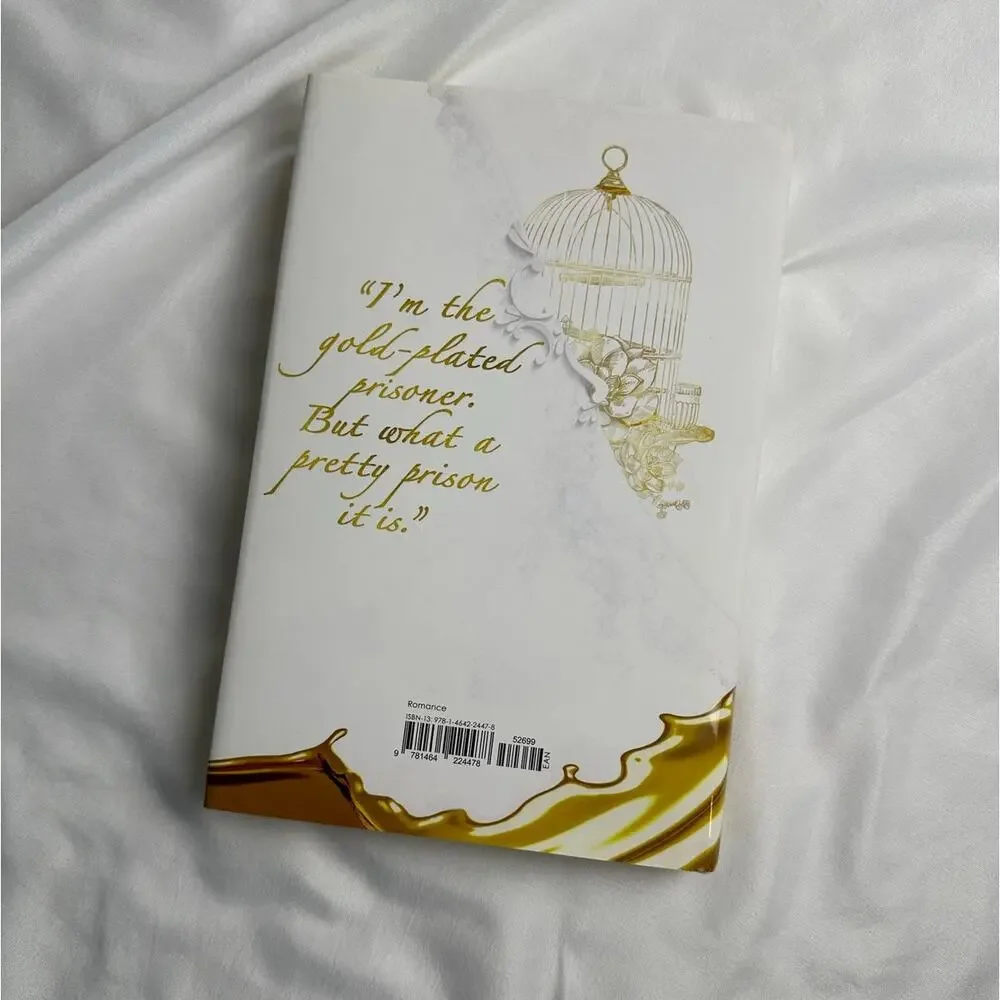 Gild Raven Kennedy Deluxe Signed Sprayed Edges Hardcover Plated Prisoner SE